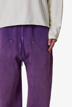 Load image into Gallery viewer, West Double Knee Sweatpants - Purple