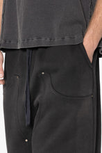 Load image into Gallery viewer, West Double Knee Sweatpants - Washed Black