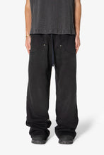Load image into Gallery viewer, West Double Knee Sweatpants - Washed Black
