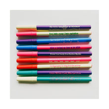 Load image into Gallery viewer, What A Fucked Up Time To Be Alive Ballpoint Pen in Pink | Gen Z Aesthetic Blue Ink
