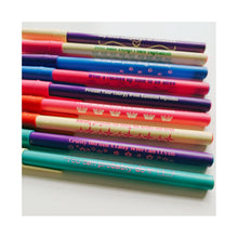 Load image into Gallery viewer, What A Fucked Up Time To Be Alive Ballpoint Pen in Pink | Gen Z Aesthetic Blue Ink