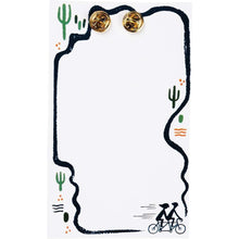Load image into Gallery viewer, Where You Go I Go - Where You Stay I Stay Enamel Pin in Tandem Bike