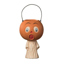 Load image into Gallery viewer, Vintage Scared Pumpkin Ghost by Bethany Lowe Designs