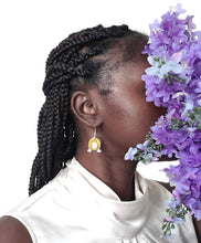 Load image into Gallery viewer, White Stone Earrings