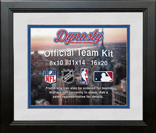 Load image into Gallery viewer, Los Angeles Dodgers Custom MLB Baseball 16x20 Picture Frame Kit (Multiple Colors)