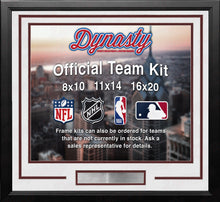 Load image into Gallery viewer, Colorado Avalanche Custom NHL Hockey 16x20 Picture Frame Kit (Multiple Colors)