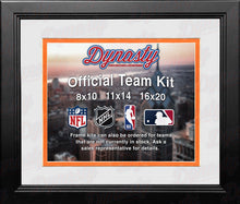 Load image into Gallery viewer, Cincinnati Bengals Custom NFL Football 8x10 Picture Frame Kit (Multiple Colors)