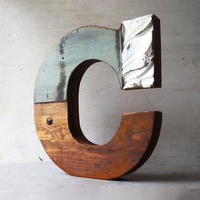 Load image into Gallery viewer, Reclaimed Wooden Letters