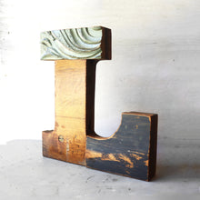 Load image into Gallery viewer, Reclaimed Wooden Letters