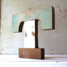 Load image into Gallery viewer, Reclaimed Wooden Letters