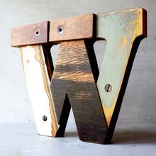 Load image into Gallery viewer, Reclaimed Wooden Letters