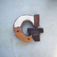 Load image into Gallery viewer, Reclaimed Wooden Letters
