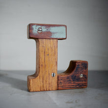 Load image into Gallery viewer, Reclaimed Wooden Letters