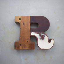Load image into Gallery viewer, Reclaimed Wooden Letters