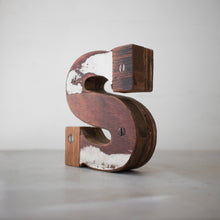 Load image into Gallery viewer, Reclaimed Wooden Letters