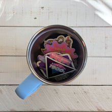 Load image into Gallery viewer, World’s Best Cup: The GetBullish Monocolor Sticker Tumbler 40 Oz Handle Travel Mug - Choose Your Own Sticker Pack