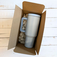 Load image into Gallery viewer, World’s Best Cup: The GetBullish Monocolor Sticker Tumbler 40 Oz Handle Travel Mug - Choose Your Own Sticker Pack