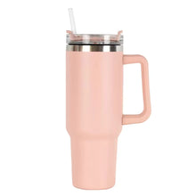 Load image into Gallery viewer, World’s Best Cup: The GetBullish Sticker Tumbler 40 Oz Handle Travel Mug - Choose Your Own Sticker Pack