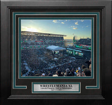 Load image into Gallery viewer, WrestleMania XL at Lincoln Financial Field 8" x 10" Framed WWE Wrestling Stadium Photo