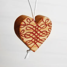 Load image into Gallery viewer, Engraved Heart Ornaments