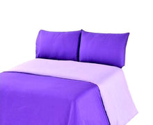 Load image into Gallery viewer, Tache Dark Purple &amp; Lavender Reversible Duvet Cover Set (DC36PC-PP)
