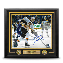 Load image into Gallery viewer, Zdeno Chara in Action Boston Bruins Autographed 16" x 20" Framed Hockey Photo