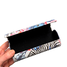 Load image into Gallery viewer, Zebra Eyeglass Case with Magnetic Closure
