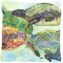 Load image into Gallery viewer, Turtle Decorative   Canvas Fabric Pillow
