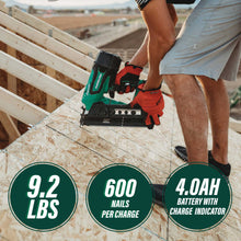Load image into Gallery viewer, Metabo HPT NR1890DRSTM 18V MultiVolt™ Cordless 21 Degree 3-1/2" Plastic Strip Framing Nailer