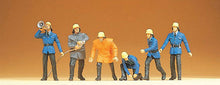 Load image into Gallery viewer, Preiser 14201 HO Scale Firemen -- Set #2 pkg(6)