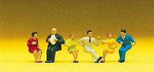 Load image into Gallery viewer, Preiser 10103 HO Scale Seated Diners -- pkg(6)