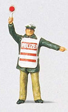 Load image into Gallery viewer, Preiser 28012 HO Scale Individual Figure Modern German Policeman w/Safety Vest