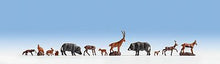 Load image into Gallery viewer, Noch 15745 HO Scale Forest Animals -- pkg(12)