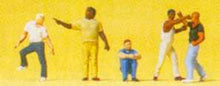 Load image into Gallery viewer, Preiser 79175 N Scale Pedestrians -- Street Scene/Fight