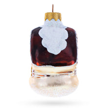 Load image into Gallery viewer, House with Snow-Covered Roof Glass Christmas Ornaments