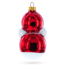 Load image into Gallery viewer, Roly-Poly Doll with Blue Eyes Glass Christmas Ornament
