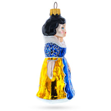 Load image into Gallery viewer, Snow White Princess Glass Christmas Ornament