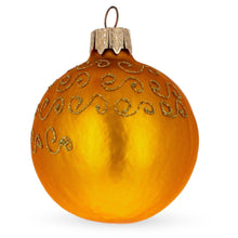 Load image into Gallery viewer, Kolobok, the Folk Tale Hero, Mini Glass Christmas Ornament