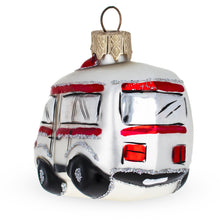 Load image into Gallery viewer, Emergency Vehicle Ambulance Car Mini Glass Christmas Ornament