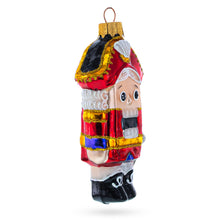 Load image into Gallery viewer, Classic and Whimsical Nutcracker Glass Christmas Ornament