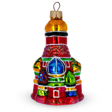 Load image into Gallery viewer, Cathedral Glass Christmas Ornament