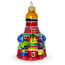 Load image into Gallery viewer, Cathedral Glass Christmas Ornament