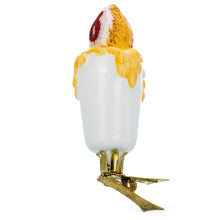 Load image into Gallery viewer, Candle Clip on Glass Christmas Ornament