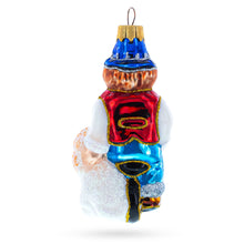 Load image into Gallery viewer, Clown Riding Wheel Glass Christmas Ornament