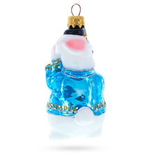 Load image into Gallery viewer, The White Rabbit Holding Watch Glass Christmas Ornament