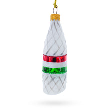 Load image into Gallery viewer, Hard Salami Glass Christmas Ornament