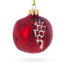 Load image into Gallery viewer, Pomegranate Glass Christmas Ornament