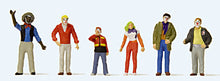 Load image into Gallery viewer, Preiser 24642 HO Scale Carnival Parade Participants -- Set #1 pkg(6)