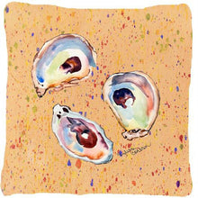 Load image into Gallery viewer, Oyster Decorative   Canvas Fabric Pillow