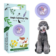Load image into Gallery viewer, Aegis Calming Clip for Dog | 100% Natural Oil Helps your Dogs feel Safe and Happy